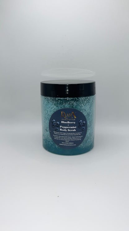 Blueberry + Peppermint Body Scrub