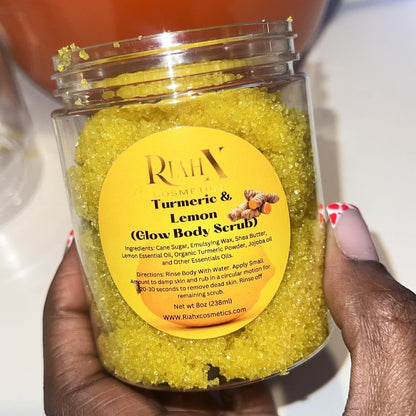 Turmeric & Lemon  Body Scrub (FOR SCARS)