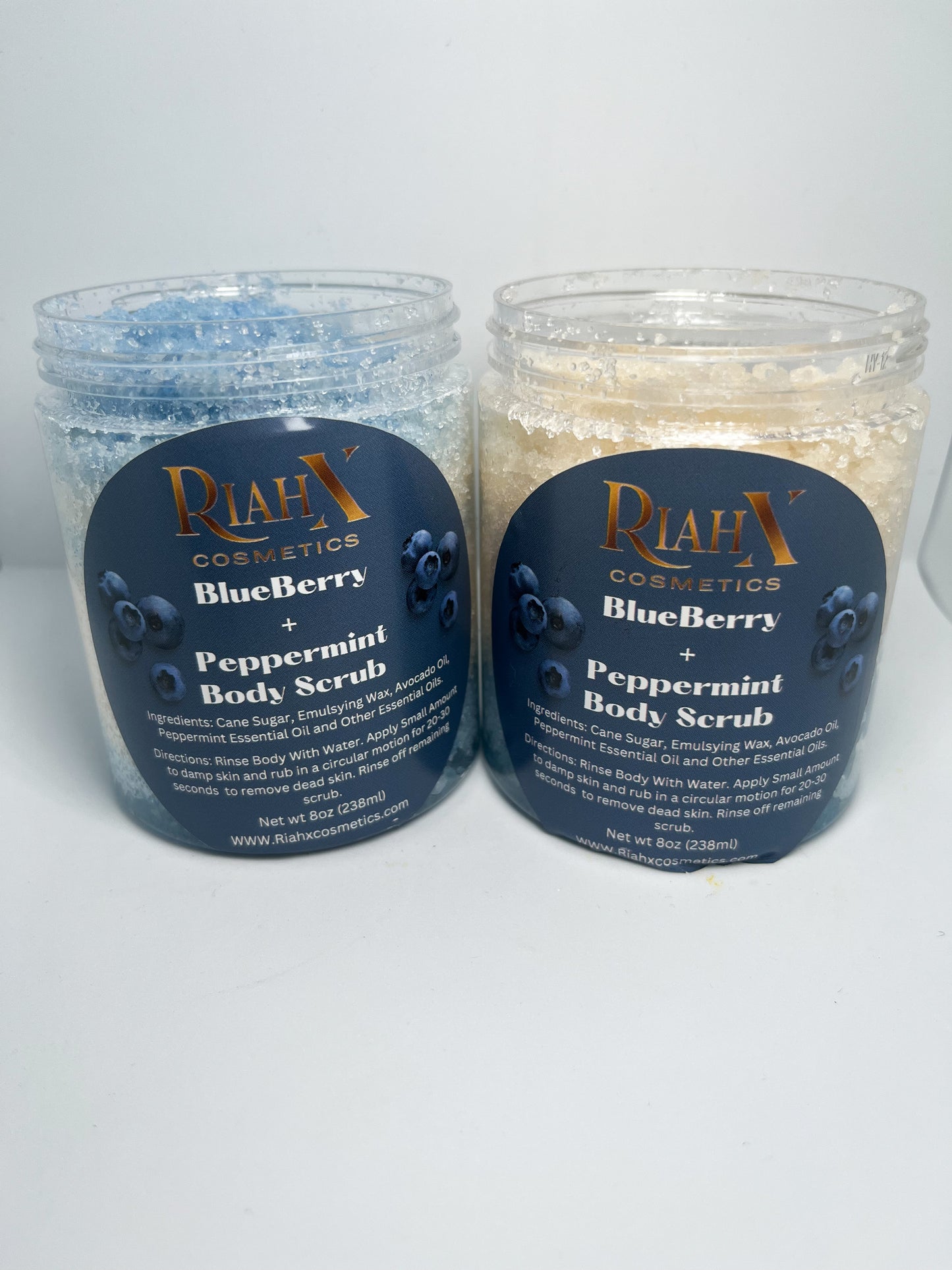 Blueberry + Peppermint Body Scrub