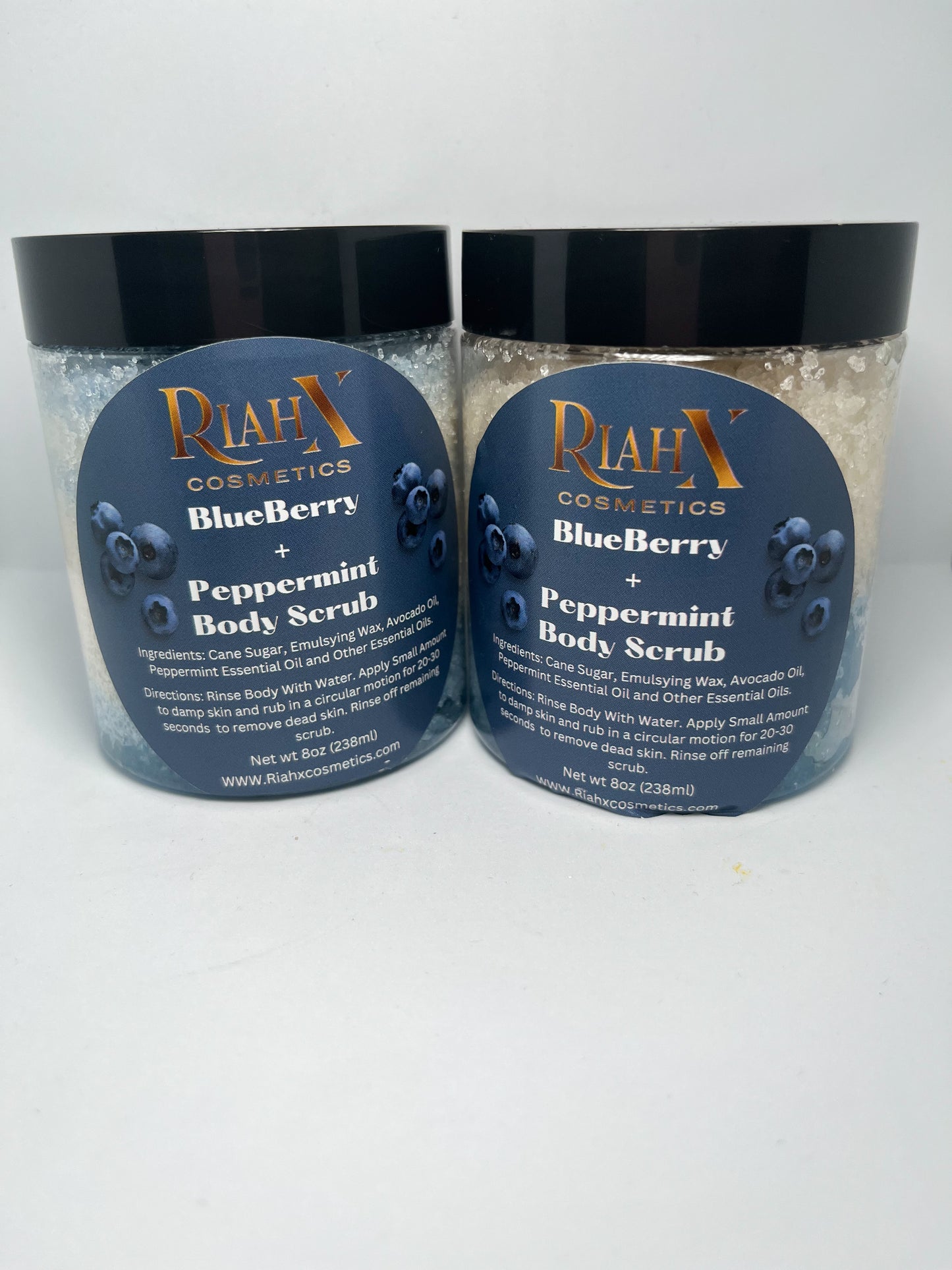 Blueberry + Peppermint Body Scrub