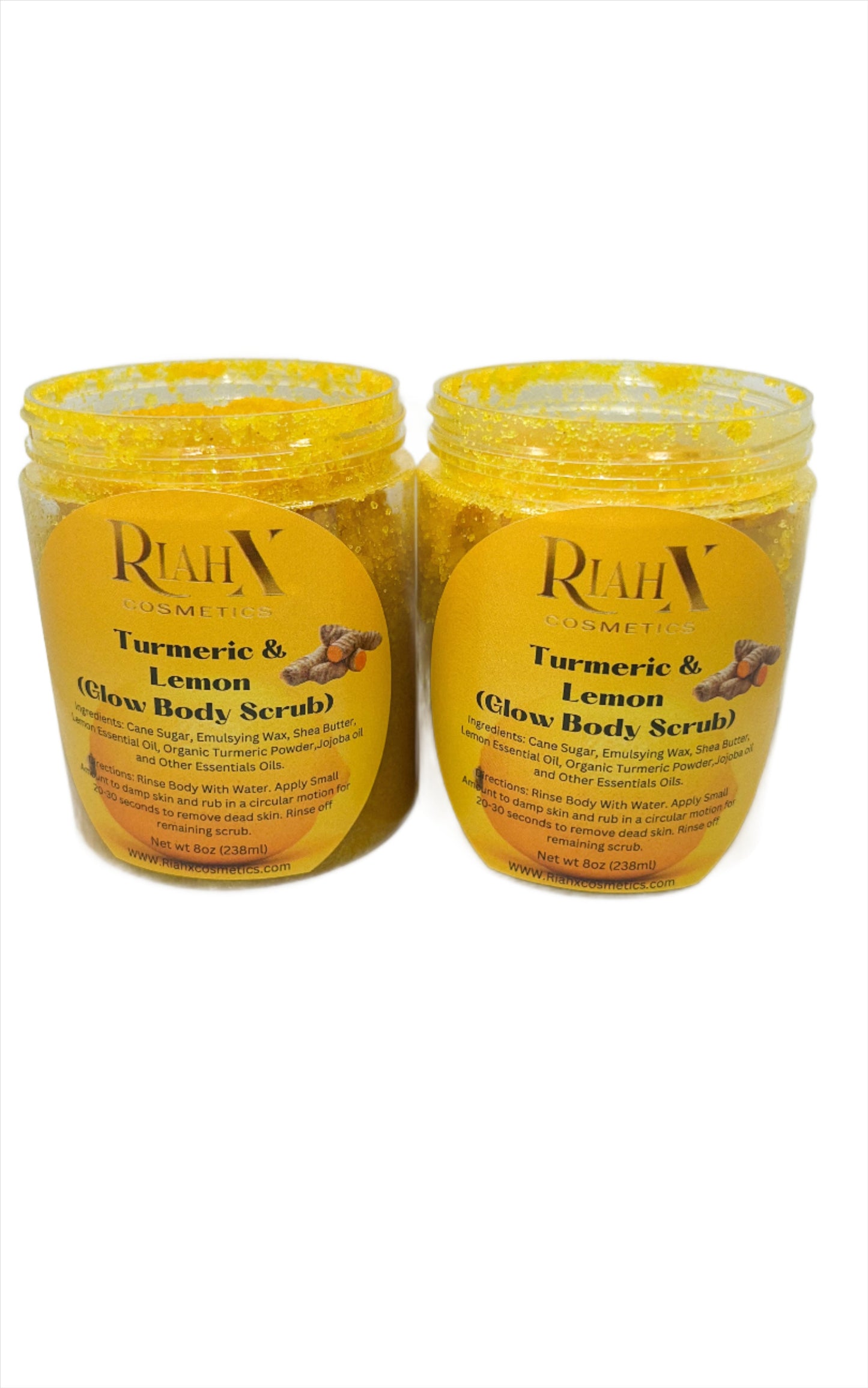 Turmeric & Lemon  Body Scrub (FOR SCARS)